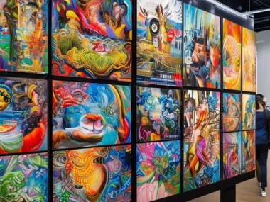 茌平数字油画展，一场视觉盛宴，不容错过！